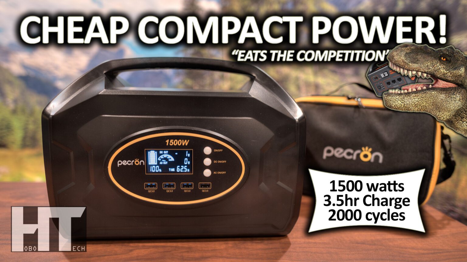 BEST BANG For The BUCK 1500w Solar Generator! Pecron S1500 Review