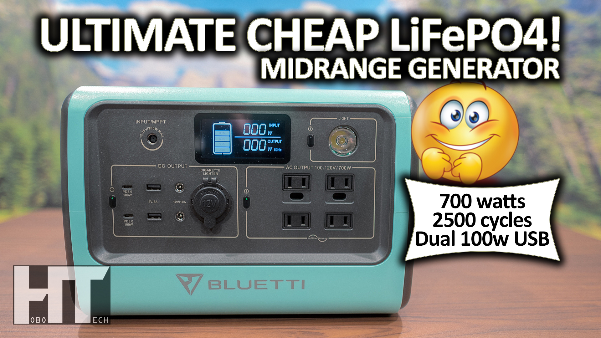BLUETTI EB70 700w LiFePO4 Solar Generator! 716wh Off Grid Portable Power  Station Review - HOBOTECH - Off Grid Tech DIY And Product Reviews On
