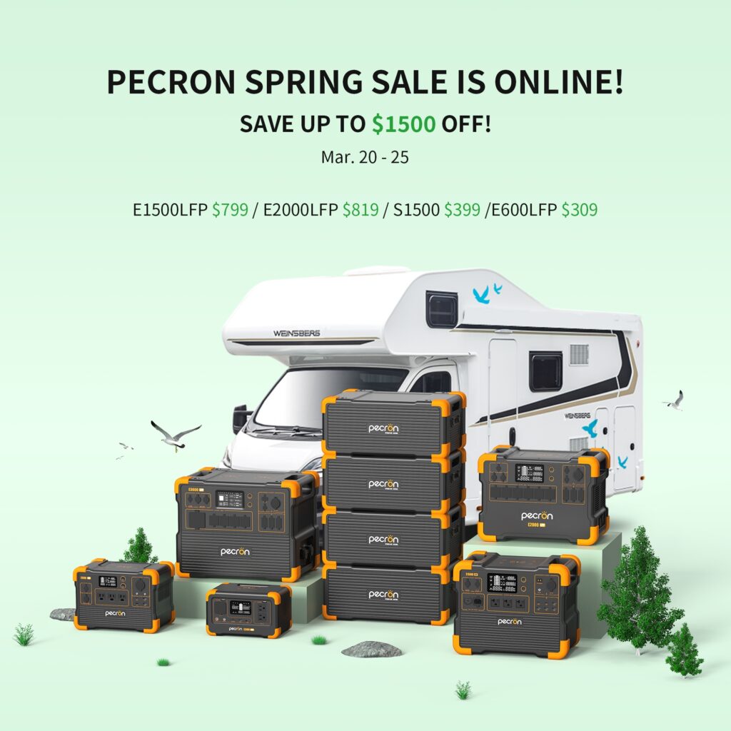 pecron spring sale 2024